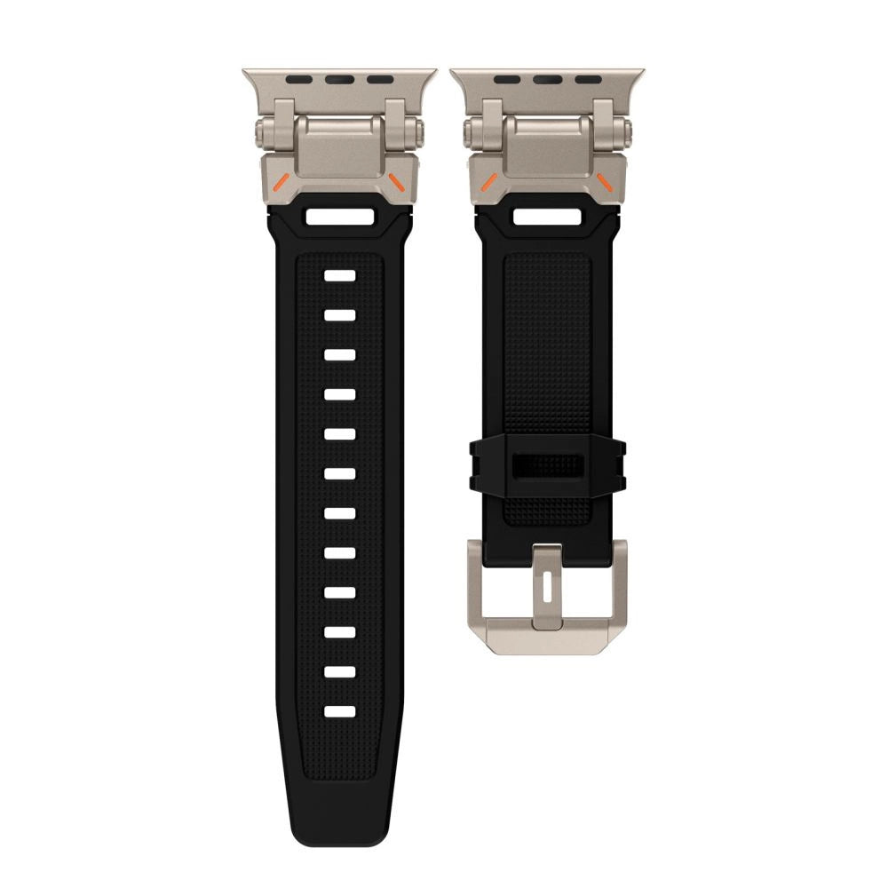 Tech-Protect Delta Pro Strap for Apple Watch 4 / 5 / 6 / 7 / 8 / 9 / SE / Ultra 1 / 2 (42/44/45/49 mm) - Black-Titanium_3