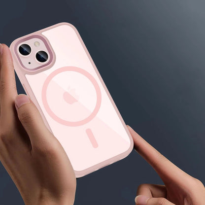 Tech-Protect MagMat MagSafe iPhone 15 Case - Clear Pink_1