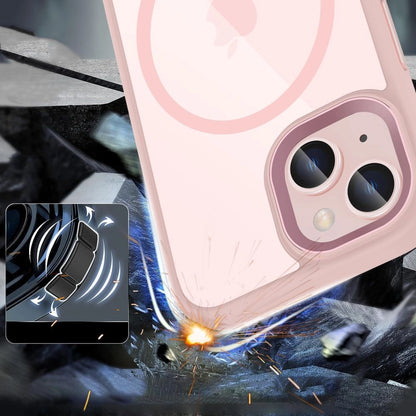Tech-Protect MagMat MagSafe iPhone 15 Case - Clear Pink_3