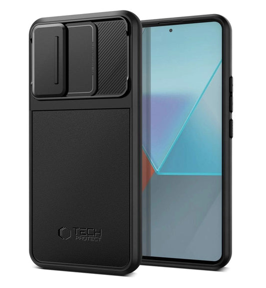 Tech-Protect Velar Cam+ Case for Xiaomi Redmi Note 13 Pro 5G / Poco X6 5G - Black_0