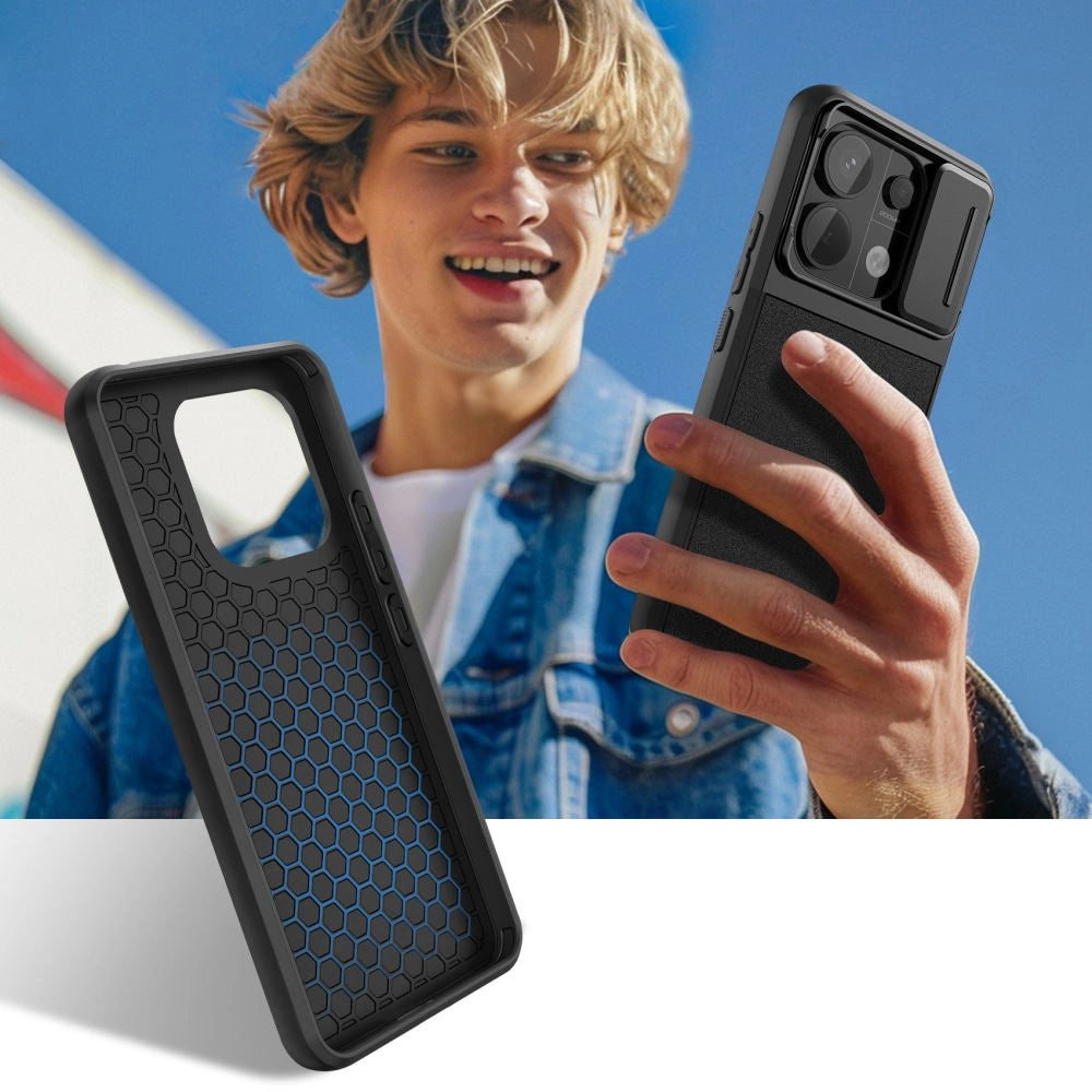 Tech-Protect Velar Cam+ Case for Xiaomi Redmi Note 13 Pro 5G / Poco X6 5G - Black_2