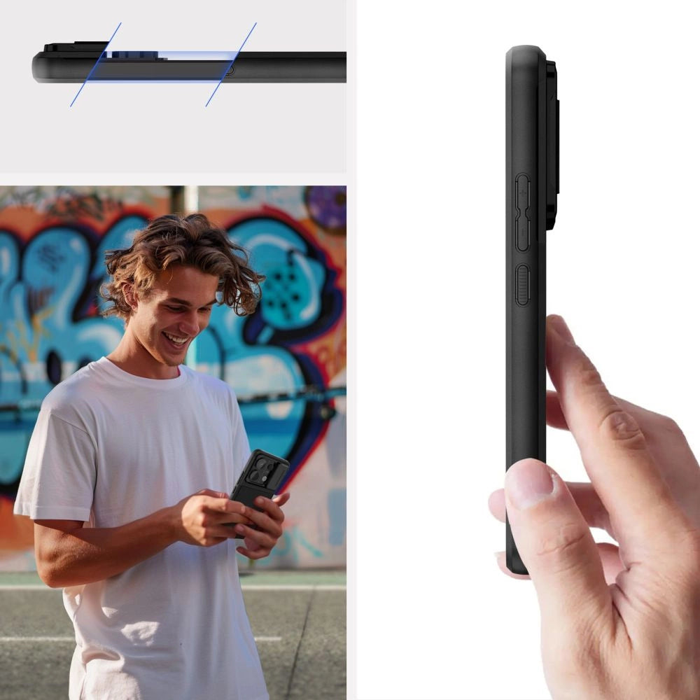 Tech-Protect Velar Cam+ Case for Xiaomi Redmi Note 13 Pro 5G / Poco X6 5G - Black_4