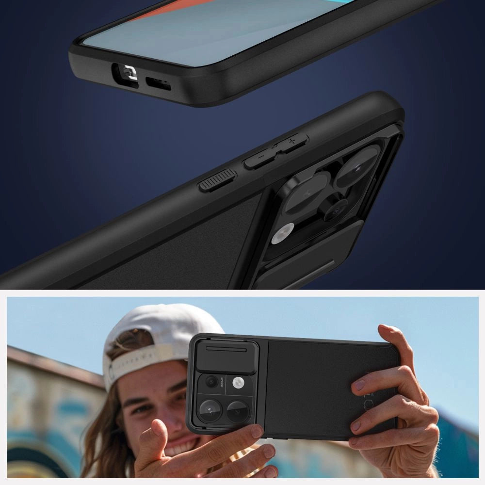 Tech-Protect Velar Cam+ Case for Xiaomi Redmi Note 13 Pro 5G / Poco X6 5G - Black_5
