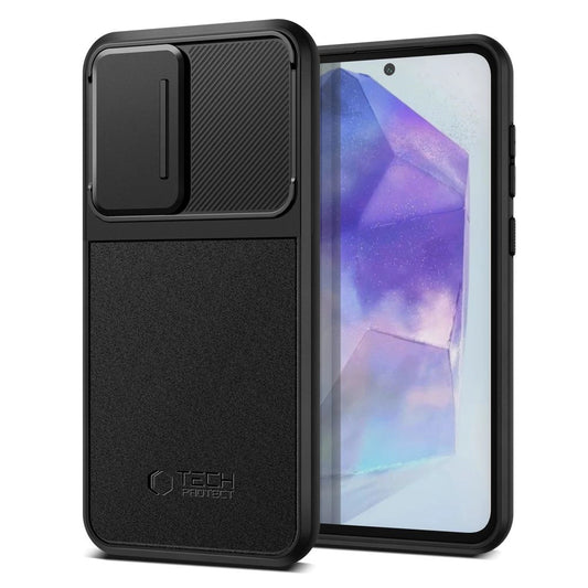 Tech-Protect Velar Cam+ Case for Samsung Galaxy A55 5G - Black_0