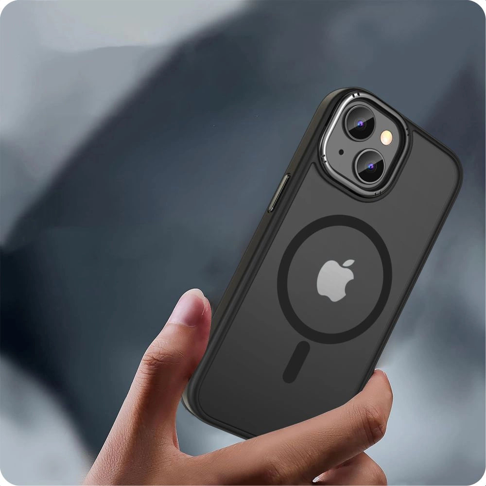 Tech-Protect MagMat 2 MagSafe iPhone 15 Case - Matte Black_2