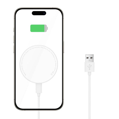 Tech-Protect QI15W-A33 Inductive Charger with MagSafe and Stand with USB-A / USB-C Cable - White_2