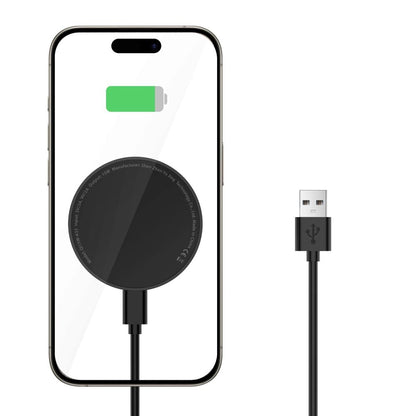 Tech-Protect QI15W-A33 Inductive Charger with MagSafe and Stand with USB-A / USB-C Cable - Black_2