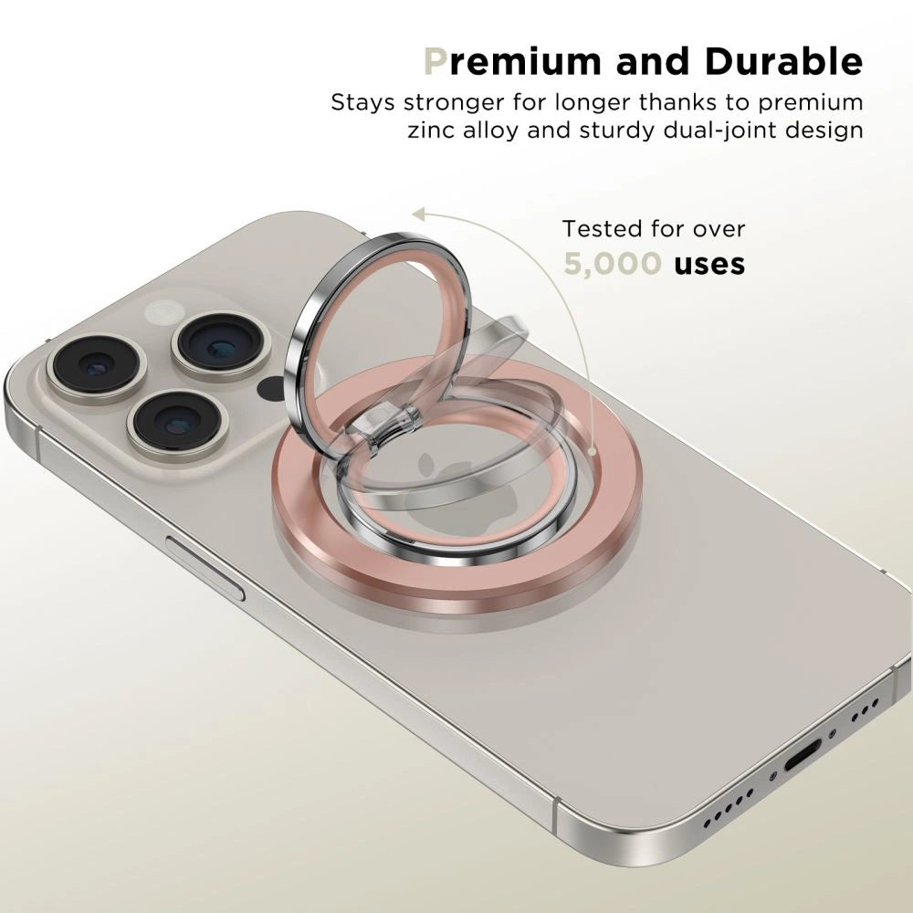 Tech-Protect MMR300 magnetic holder/ring with MagSafe - pink_3