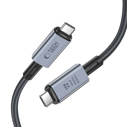 Tech-Protect UltraBoost Max USB-C 4.0 / USB-C 4.0 PD 240W 8K 40Gbps 2m cable - gray_2