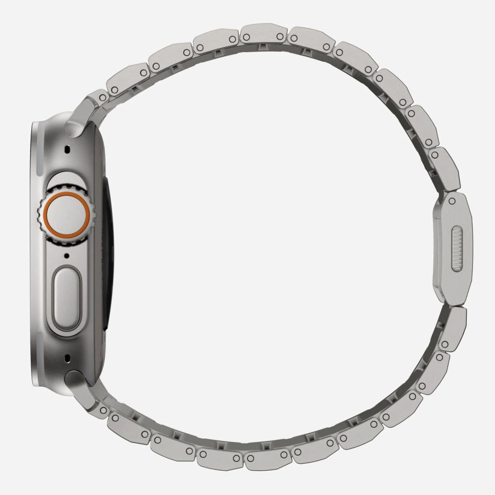 Tech-Protect SteelBand for Apple Watch 4 / 5 / 6 / 7 / 8 / 9 / SE / Ultra 1 / 2 (42/44/45/49 mm) - titanium_2