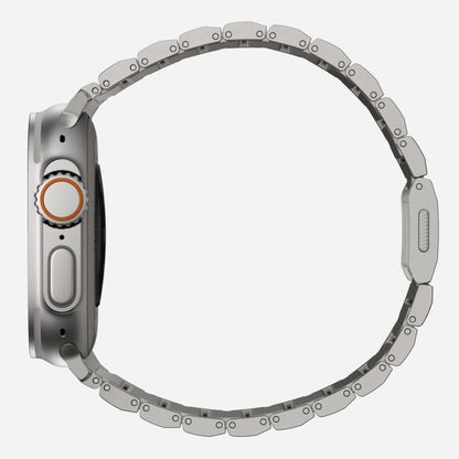 Tech-Protect SteelBand for Apple Watch 4 / 5 / 6 / 7 / 8 / 9 / SE / Ultra 1 / 2 (42/44/45/49 mm) - titanium_2