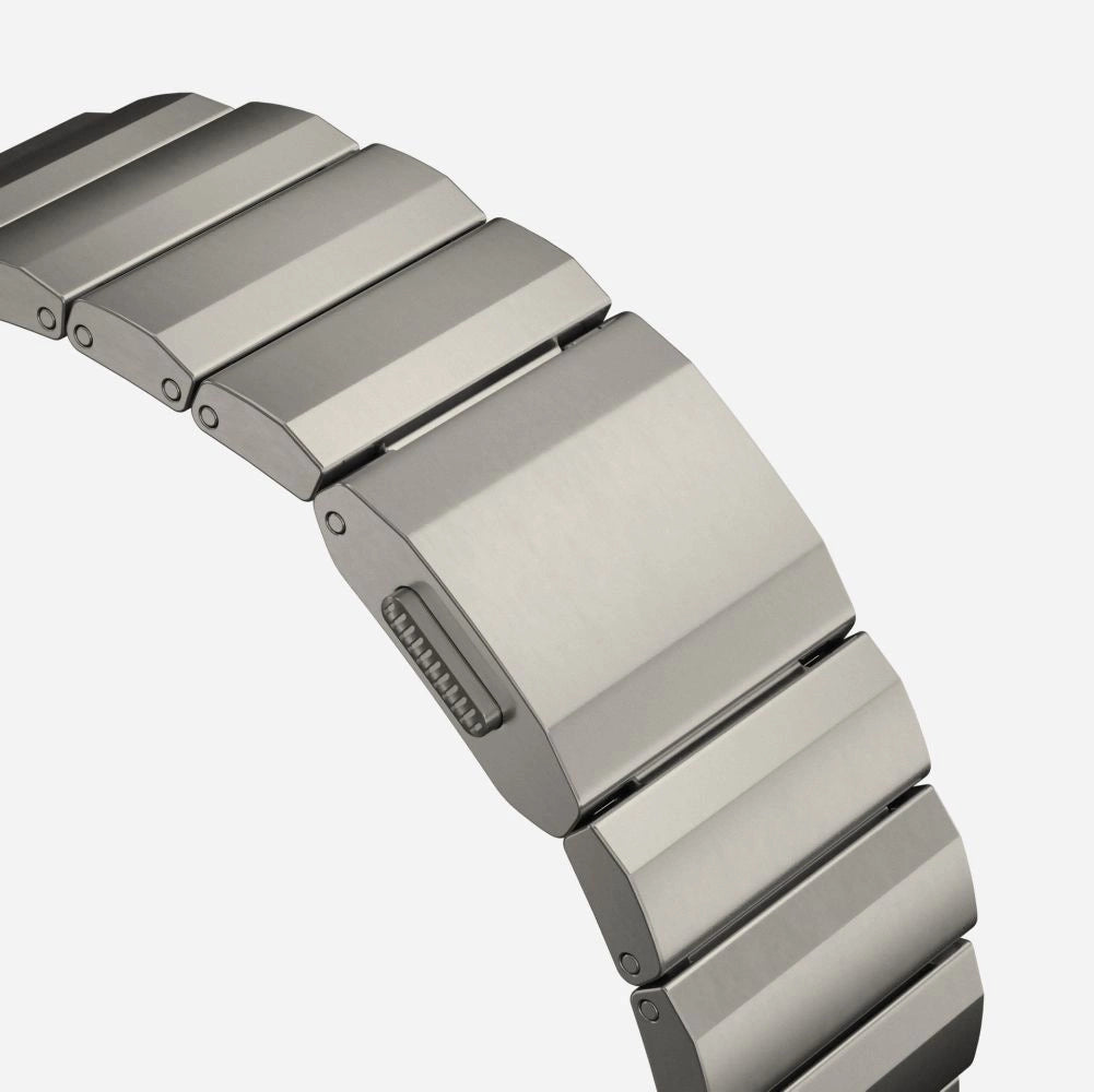 Tech-Protect SteelBand for Apple Watch 4 / 5 / 6 / 7 / 8 / 9 / SE / Ultra 1 / 2 (42/44/45/49 mm) - titanium_3
