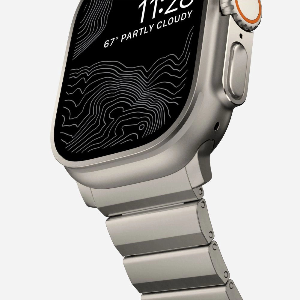 Tech-Protect SteelBand for Apple Watch 4 / 5 / 6 / 7 / 8 / 9 / SE / Ultra 1 / 2 (42/44/45/49 mm) - titanium_4