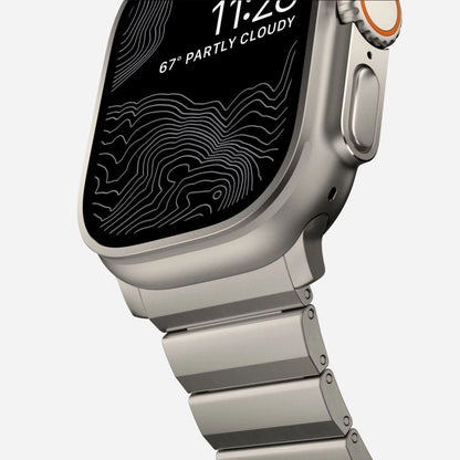 Tech-Protect SteelBand for Apple Watch 4 / 5 / 6 / 7 / 8 / 9 / SE / Ultra 1 / 2 (42/44/45/49 mm) - titanium_4