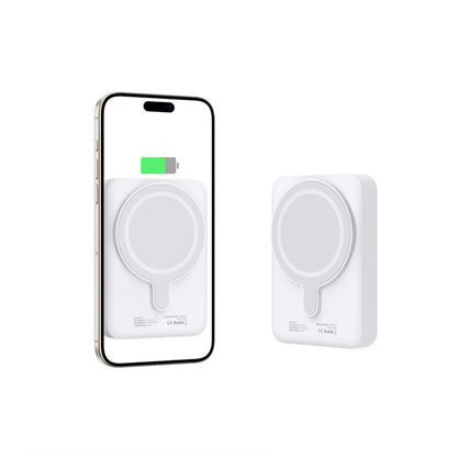 Tech-Protect LifeMag PB11 Powerbank with MagSafe 10000mAh 15W USB-C port - white + USB-C cable_2