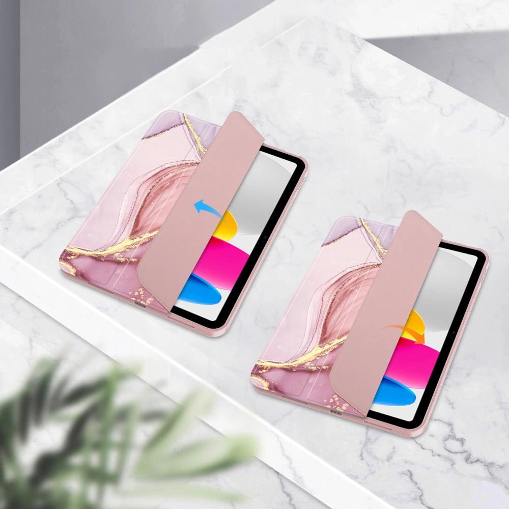 Tech-Protect SC Pen Case for iPad 10.9" 2022 - Pink Marble_6