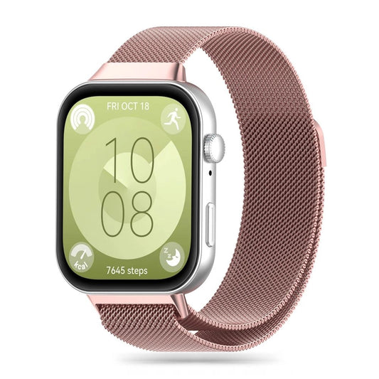 Tech-Protect MilaneseBand for Huawei Watch Fit 3 - Pink_0