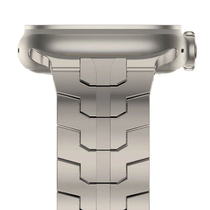 Tech-Protect Stainless Line bracelet for Apple Watch 4 / 5 / 6 / 7 / 8 / 9 / SE / Ultra 1 / 2 (42/44/45/49 mm) - titanium_2
