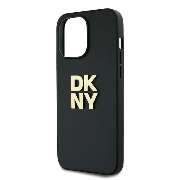 DKNY Wrist Strap Stock Logo case for iPhone 14 Pro - black_4