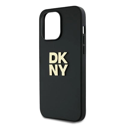 DKNY Wrist Strap Stock Logo case for iPhone 14 Pro - black_4