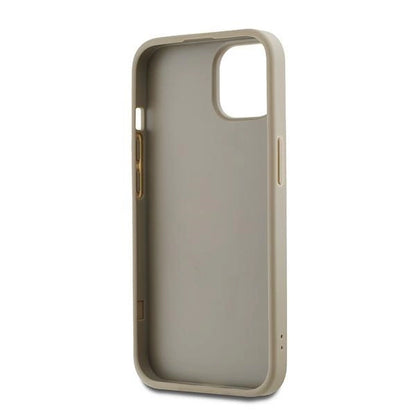 DKNY Wrist Strap Stock Logo case for iPhone 15 Plus - beige_5