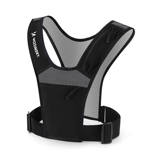 Wozinsky WKDB1 Reflective Running Vest - Black_0
