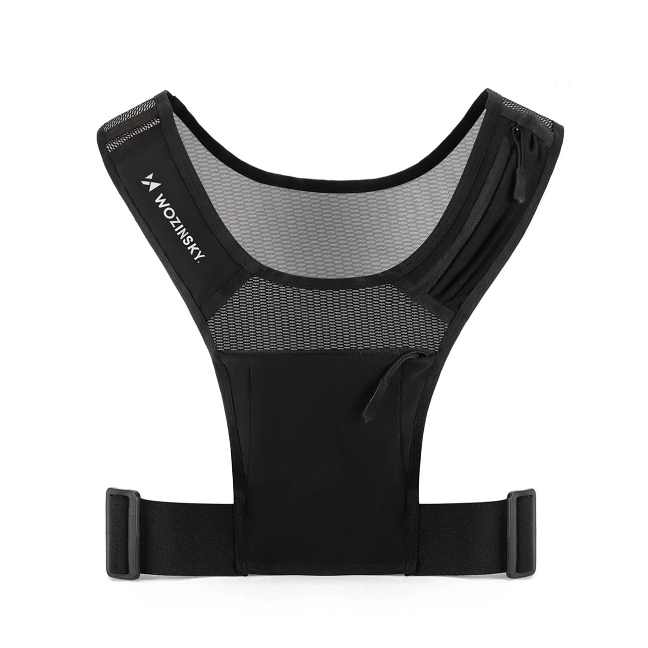 Wozinsky WKDB1 Reflective Running Vest - Black_11