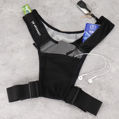 Wozinsky WKDB1 Reflective Running Vest - Black_21