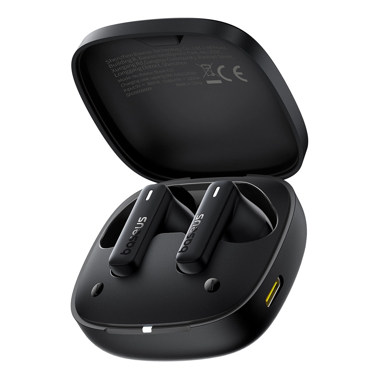 Baseus Bowie E19 TWS In-Ear Wireless Headphones - Black_1