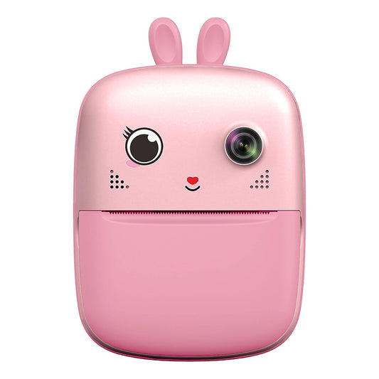 Mini Thermal Printer for Kids with Camera and Camcorder - Pink_0