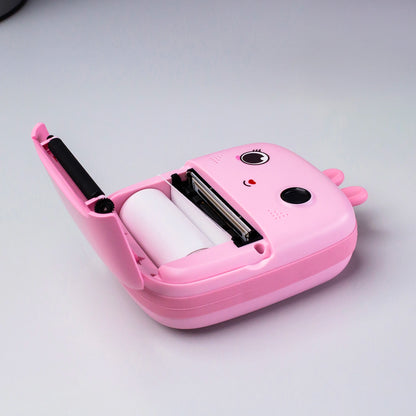 Mini Thermal Printer for Kids with Camera and Camcorder - Pink_6