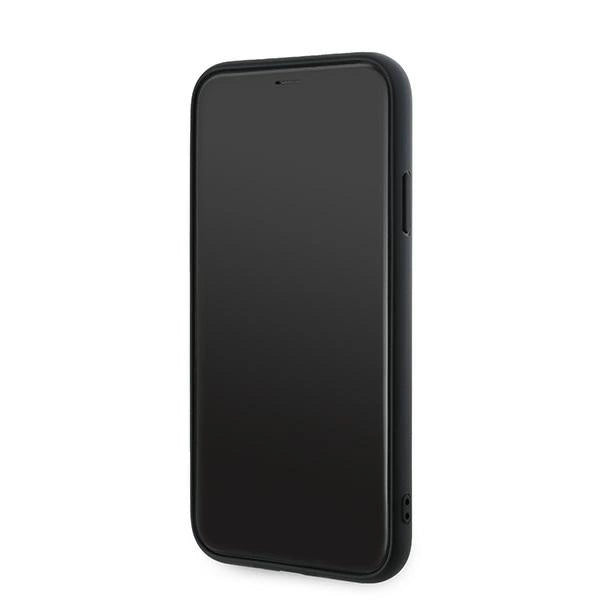 Karl Lagerfeld Diagonal Quilted Script case for iPhone 11 / Xr - black_4