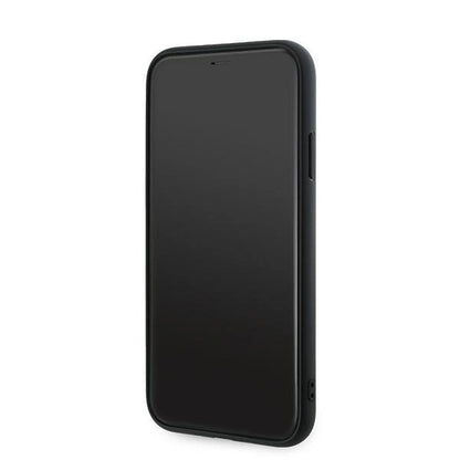 Karl Lagerfeld Diagonal Quilted Script case for iPhone 11 / Xr - black_4