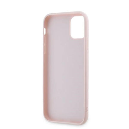 Karl Lagerfeld Diagonal Quilted Script case for iPhone 11 / Xr - pink_6
