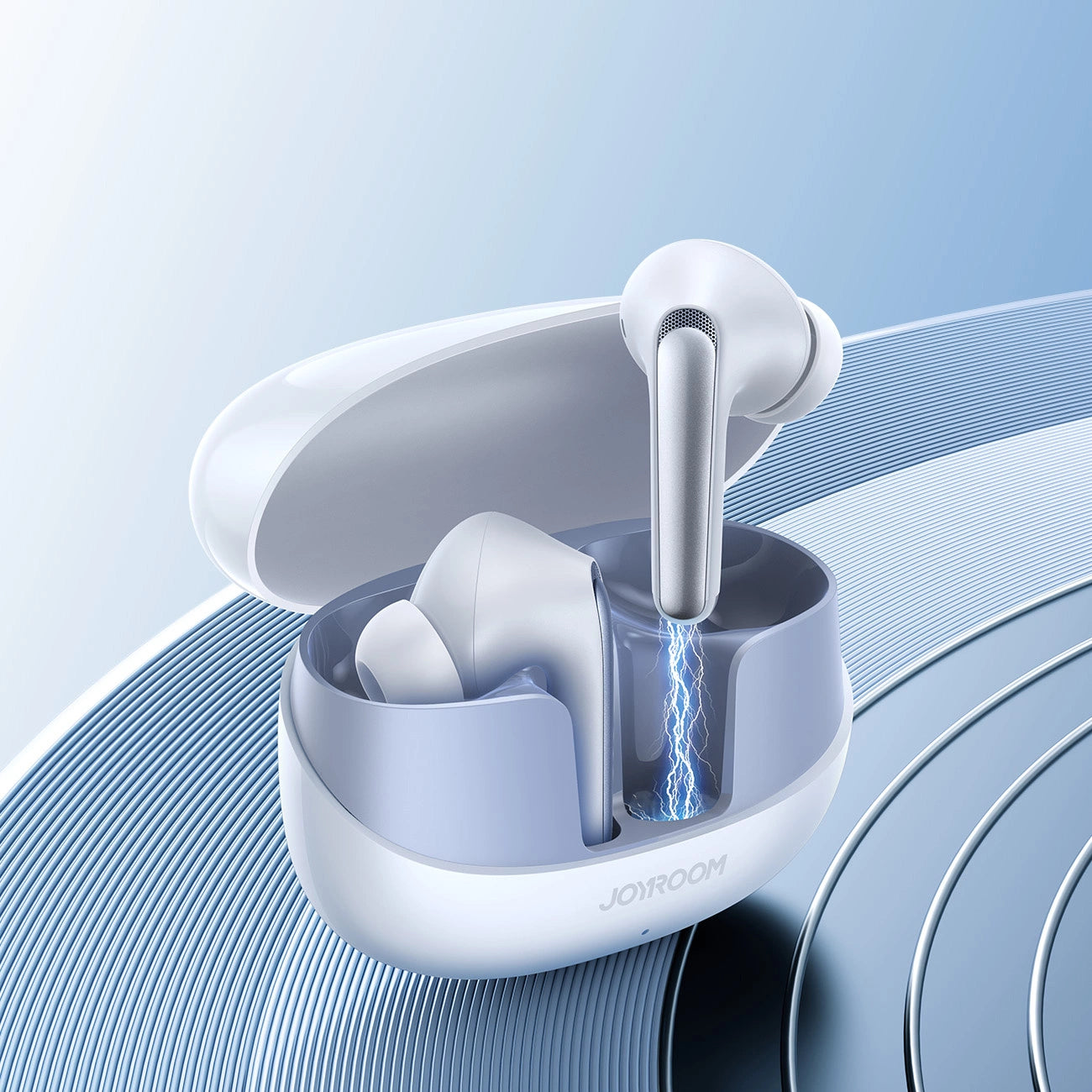 Joyroom Funpods JR-FN2 TWS in-ear headphones with Bluetooth 5.4, ANC function and IP54 protection - white_12