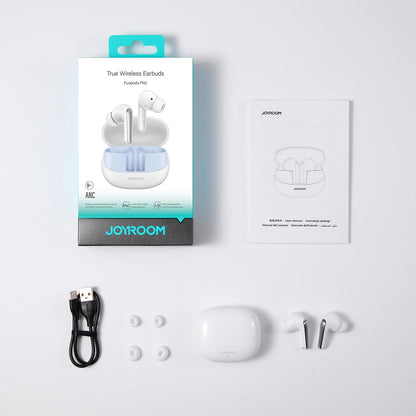 Joyroom Funpods JR-FN2 TWS in-ear headphones with Bluetooth 5.4, ANC function and IP54 protection - white_8