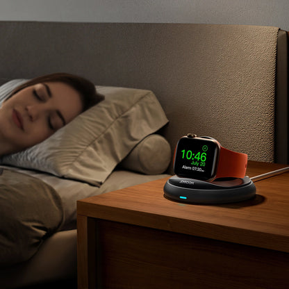 Joyroom JR-W12 foldable inductive charger for Apple Watch - black_6