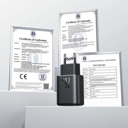 Joyroom JR-TCF13 network charger USB-C / USB-A 25W SFC / PPS / PD - black_15