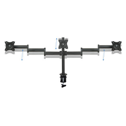 Soporte para 3 Monitores TooQ DB1327TN-B/ hasta 8kg_2