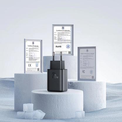 Joyroom JR-TCF23 USB-C 25W SFC / PPS / PD network charger - black_13