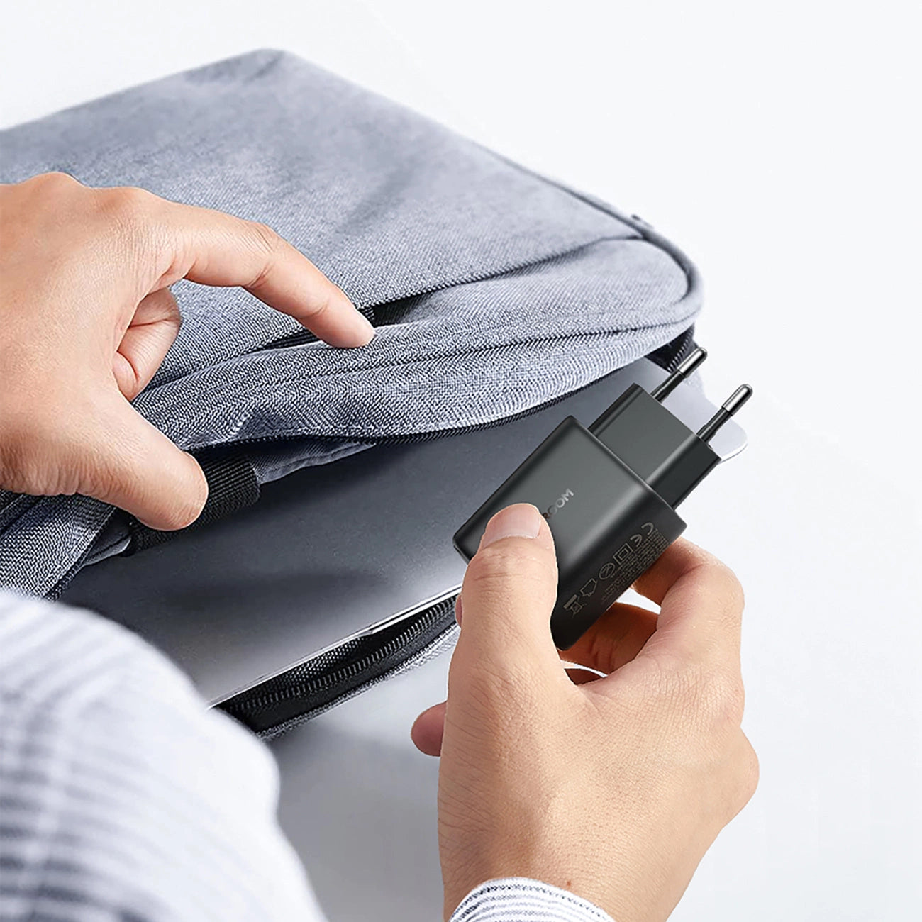 Joyroom JR-TCF23 network charger USB-C 25W SFC / PPS / PD - black + USB-C / USB-C cable 1m_11