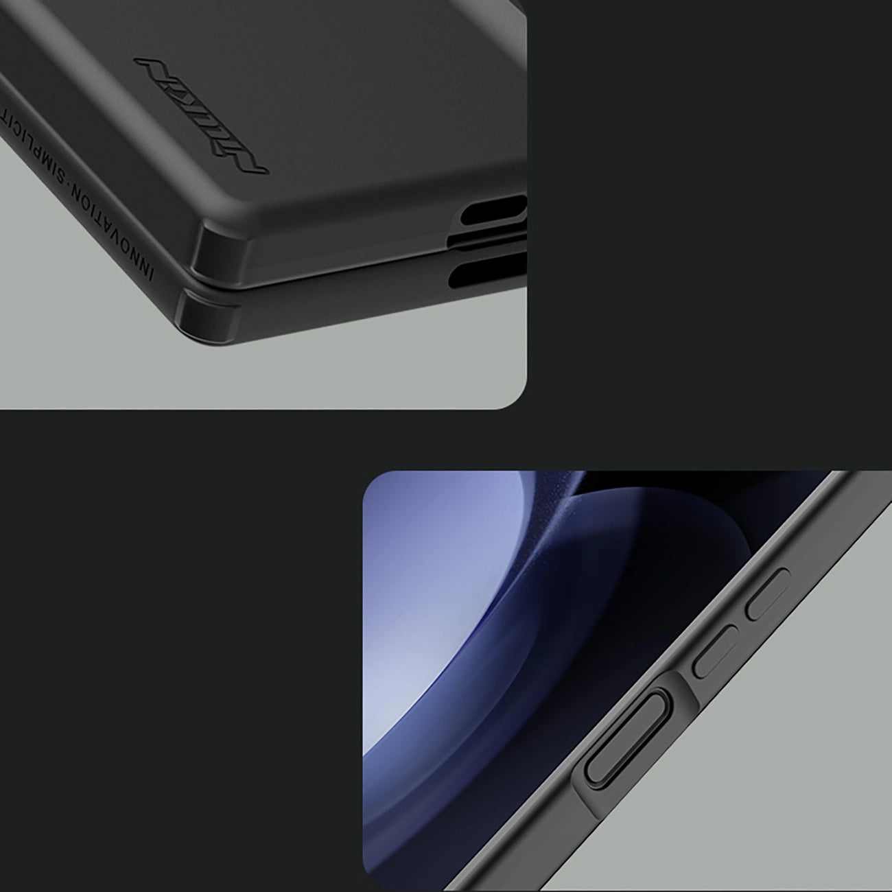 Nillkin Flex Pure Fold Case for Samsung Galaxy Z Fold 6 5G - black_11