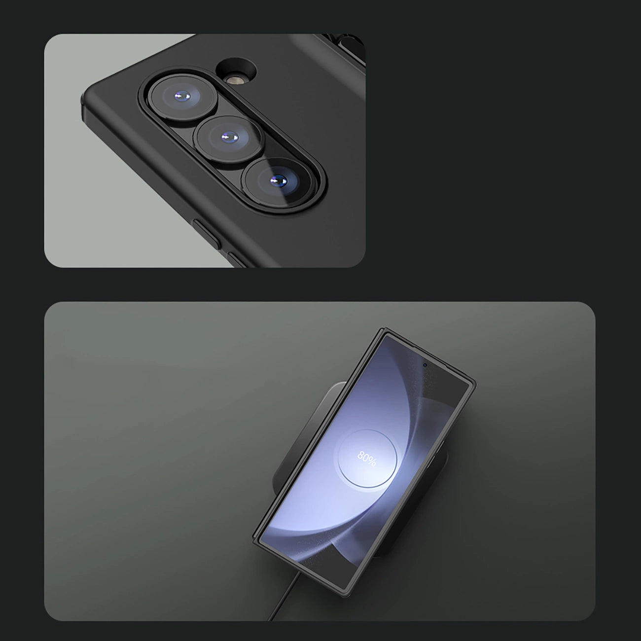 Nillkin Flex Pure Fold Case for Samsung Galaxy Z Fold 6 5G - black_12