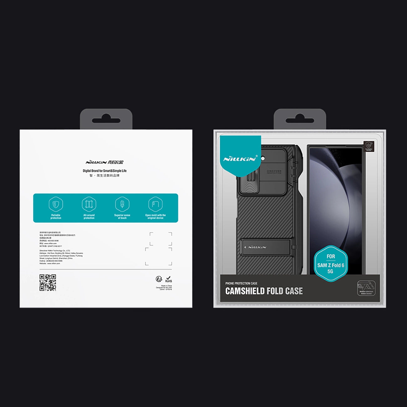 Nillkin CamShield Fold Case for Samsung Galaxy Z Fold 6 5G with Stylus Holder - Black_5