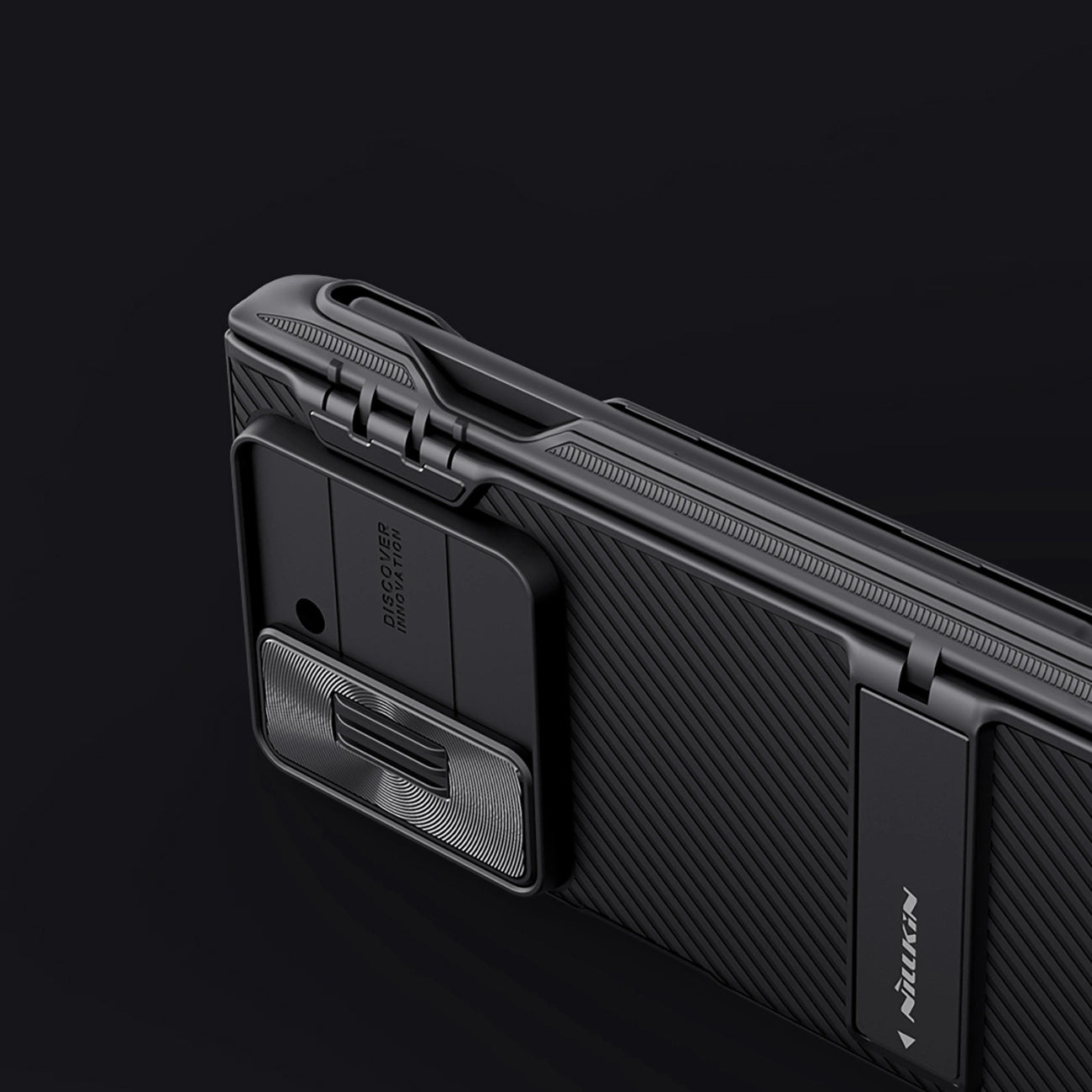 Nillkin CamShield Fold Case for Samsung Galaxy Z Fold 6 5G with Stylus Holder - Black_9
