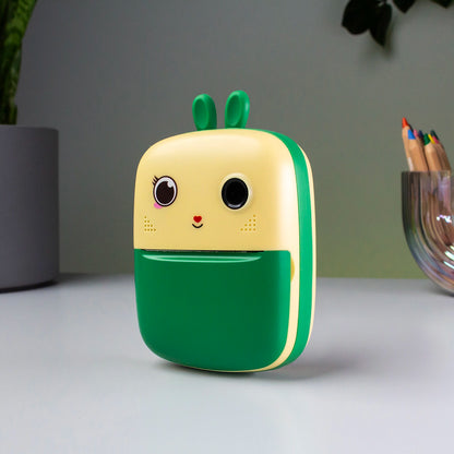 Mini Thermal Printer for Kids with Camera and Camcorder - Green_8