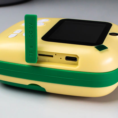 Mini Thermal Printer for Kids with Camera and Camcorder - Green_10