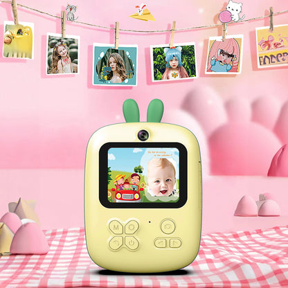 Mini Thermal Printer for Kids with Camera and Camcorder - Green_13