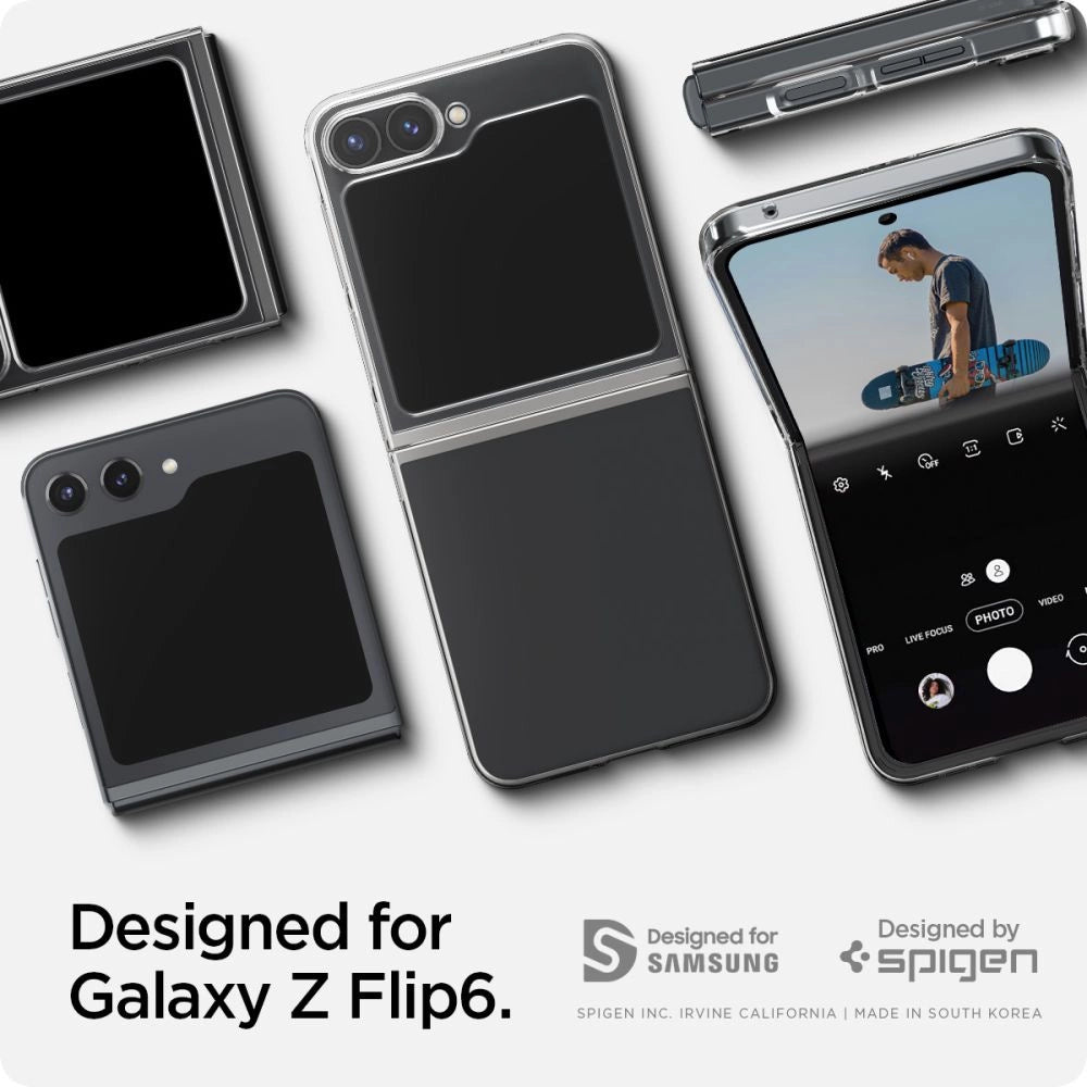 Spigen Airskin Case for Samsung Galaxy Z Flip 6 - Clear_12