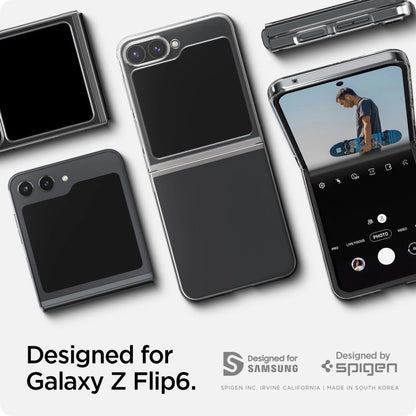 Spigen Airskin Case for Samsung Galaxy Z Flip 6 - Clear_12